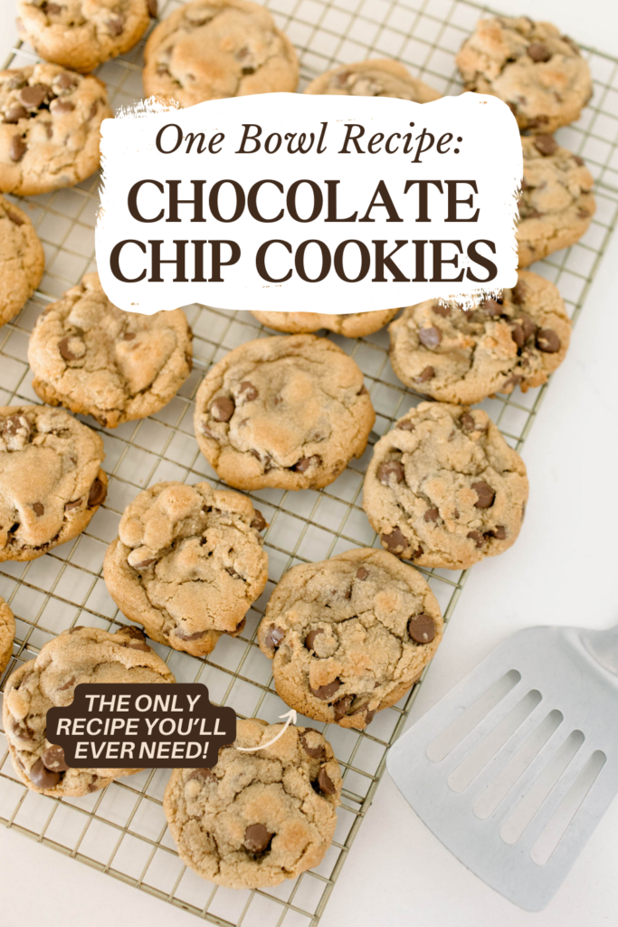 Craving a quick and easy sweet fix? Try these One Bowl Chocolate Chip Cookies! With just one bowl and a handful of ingredients, you can whip up a batch of soft, chewy cookies that are bursting with chocolatey goodness.