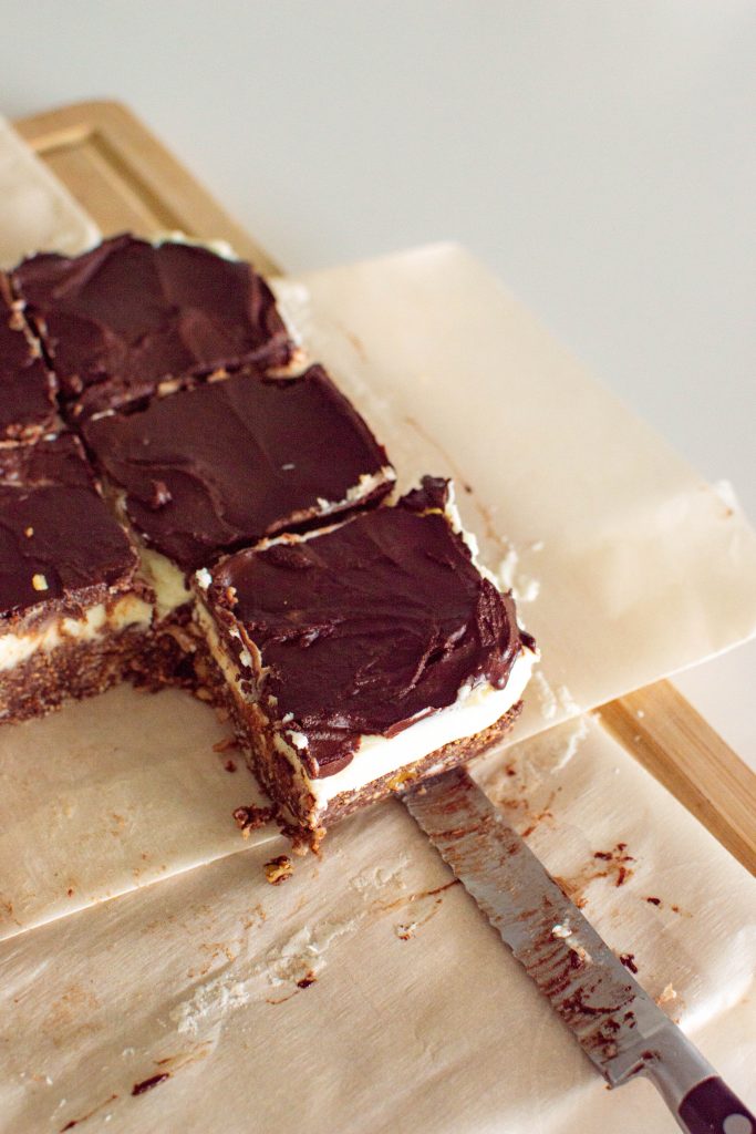 Talk about DECADENT! These homemade Nanaimo Bars are the epitome of Canadian baking - and you're gonna want to check out our recipe ASAP! (Psst: you don't need any custard powder to make it! Yay!)