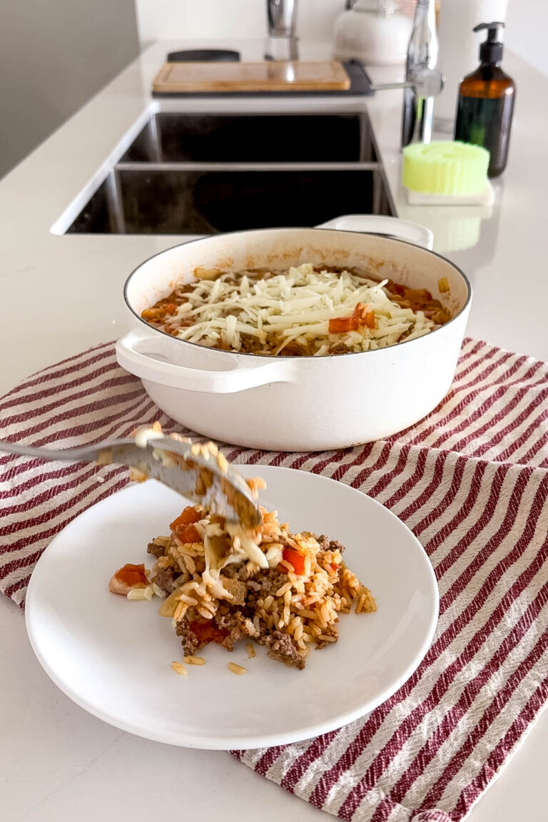 One Pot Stuffed Pepper Casserole