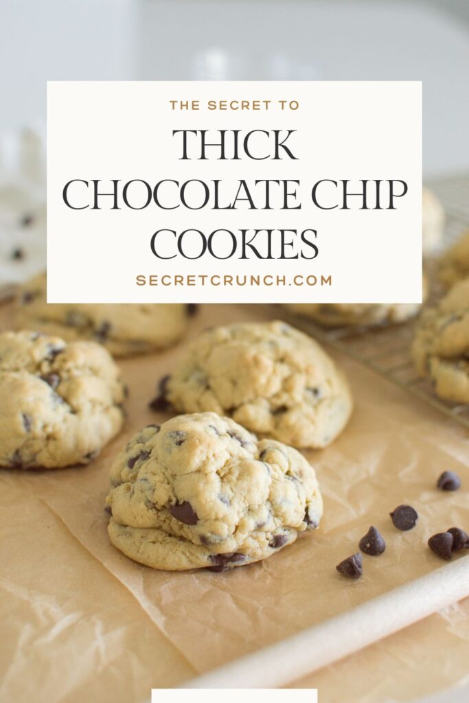 If your chocolate chip cookies always spread too much, this recipe is for you. These oversized cookies stay thick, soft, and chewy with the perfect bakery-style texture.