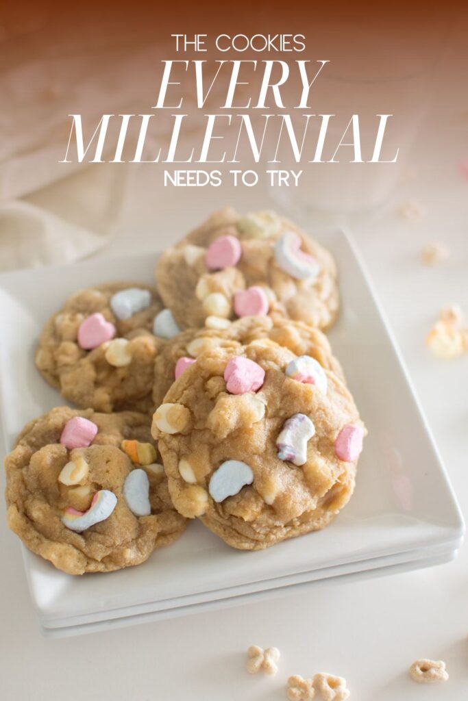 These Lucky Charms Cookies are soft, chewy, and packed with marshmallows, white chocolate chips, and nostalgic cereal flavor. Perfect for St. Patrick's Day or anytime you're craving a fun dessert.