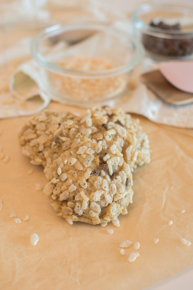 Rice Krispie Chocolate Chip Cookies (Extra Crispy & Chewy)