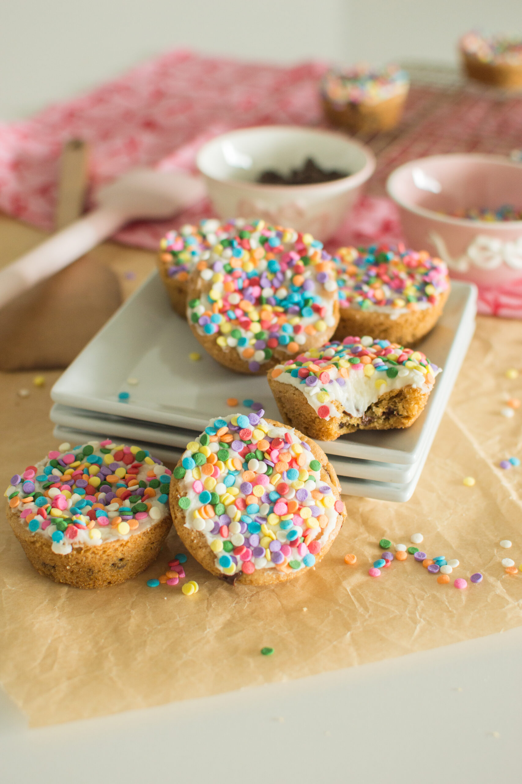 Dot Cake Cookies (A Fun Twist on the Viral Dot Cake Trend)