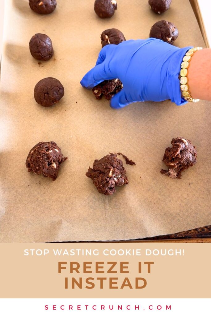 Never let leftover cookie dough go to waste again! Discover how to freeze cookie dough the right way, how long it lasts, and the easiest method for baking perfect cookies whenever you're craving something sweet.
